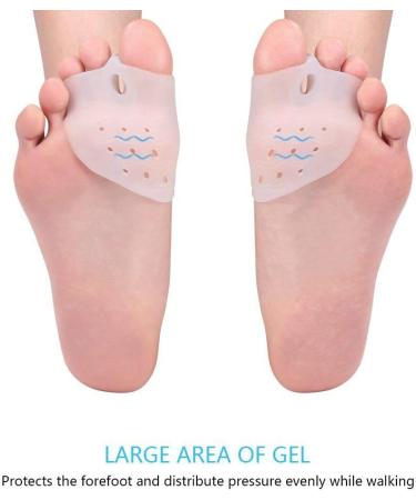 Silicone Hallux Valgus Correction Toe Separators - Bunion Pads for Pain Relief and Bunions Correction - Universal Size - Buy Online on GoSupps.com