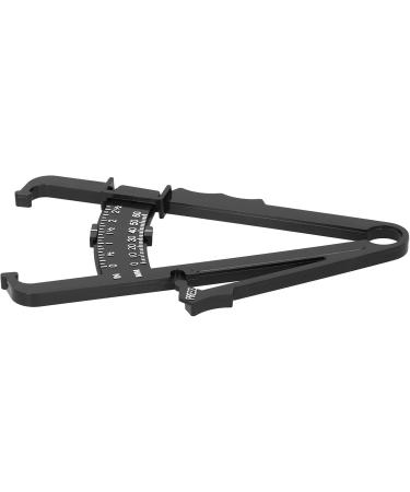 Black Plastic Body Fat Caliper Unisex Skinfold Body Caliper Body Device For Accurately Measuring Monitoring For Body Fat(Centimeter) - Buy Online on GoSupps.com