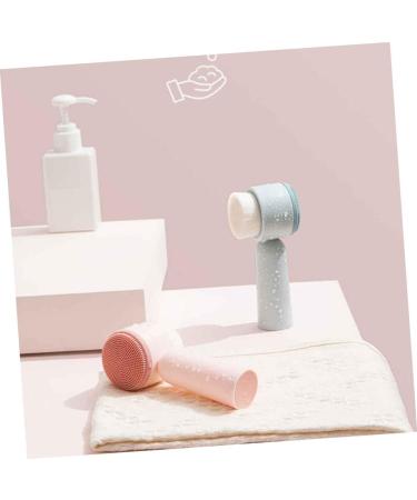 Handheld Silicone Facial Brush for Deep Pore Cleaning - 5.5x12.5cm | International Shipping Available - Buy Online on GoSupps.com
