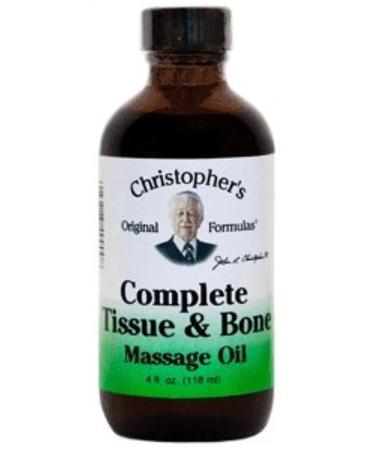 Dr. Christopher's Complete Tissue & Bone Massage Oil - 4 oz | Natural Healing for Pain Relief | International Shipping Available - Buy Online on GoSupps.com