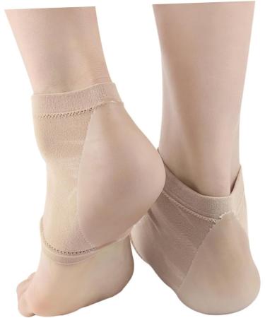 FOMIYES 3 Pairs Heel Anti-Crack Socks Gel Socks Ankle Socks - Buy Online on GoSupps.com