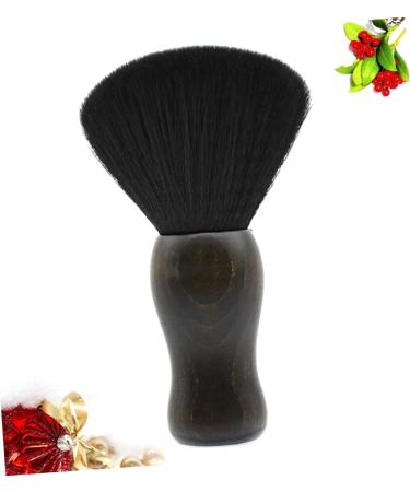 Ipetboom 1pc Salon Face Hair Sweep Cleaner Haircut Hair Brush Cleaner Neck Duster Face Brush Hair Cutting Wood Neck Brush Duster Hairdressing Neck Duster Brush Wooden Soft Fur - Buy Online on GoSupps.com