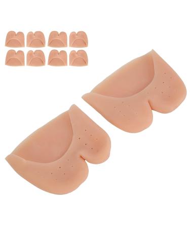5 Pairs Toe Protector Kit with Forefoot Cushioning Pad - Closed Skin Tone - Buy Online on GoSupps.com