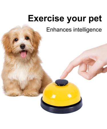 Dongker Dog Training Bells - 2 Pack Potty Communication & Cleanliness Training - Large Button White & Blue - International Shipping Available - Buy Online on GoSupps.com