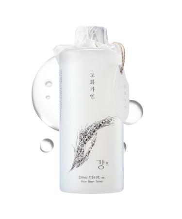 House of Dohwa Gentle Rice Bran Toner Korean for Face (Tone, Rejuvenate & Moisturize) - Hydrating Vegan with Hyaluronic Acid - Rice Bran Extract (6.76 Fl oz)