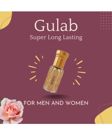 Original Pure Super Long-Lasting Attar 100% Alcohol Free 6.0ml in Luxury Bottle | Best for Men and Women - Buy Online on GoSupps.com