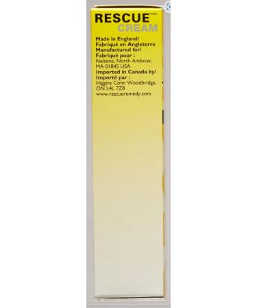 Rescue Remedy Bach RESCUE Cream Hydrating Skincare for Hands Body and Face Shea Butter Natural Flower Essence Fragrance-Free Paraben-Free 30g (Pack of 1) - Buy Online on GoSupps.com