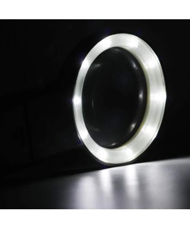 Magnifying Glasses for Hobbies Reading Magnifier Handheld Magnifying Glass Led Light HD Optical Lens Elderly Reading Magnifying Glass Vision - Buy Online on GoSupps.com