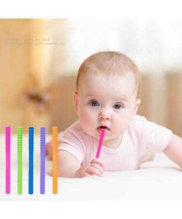 Buy Hohles Bite Tube | Sensory K Tooth for Babies 0+ Months | Soft Molar Rod - Blue | Safe & Anti-Refrigerator! - Buy Online on GoSupps.com