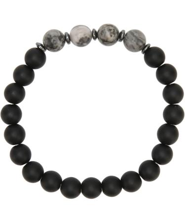Buy Fashion Stone Bracelet for Men & Women | Acupuncture Slimming Pain Relief Magnetic Bracelet - Buy Online on GoSupps.com