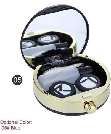 Buy Blue Contact Lens Case & Accessories Set | Travel Holder & Organizer for All Types | Best Quality & Fast International Shipping - Buy Online on GoSupps.com