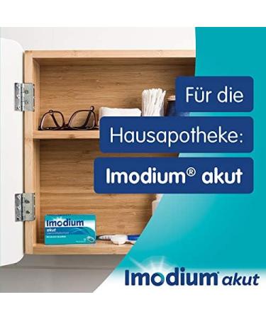 Imodium Acute Hard Capsules - Fast Relief for Acute Diarrhea | Loperamide - 6 Capsules - Buy Online on GoSupps.com