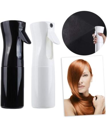 Hair Spray Bottle Continuous Water Mister Empty Spray Bottle Fine Mist Spray Bottle 5.4Oz/160ml Empty Plastic Misting Bottle For Hair Styling Plants Cleaning(White) - Buy Online on GoSupps.com