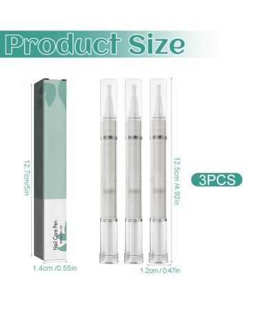 Optimal Nail Care Pen Set 3 Pieces | Nail Fungus Treatment with Tea Tree Oil Vitamin E & Aloe Vera for Healthy Fingernails & Toenails - Buy Online on GoSupps.com