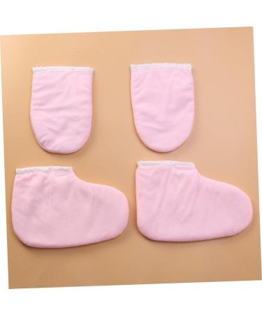 2 Paires Mitaines Isolantes pour Mains et Housse de Bain de Paraffine pour Soins Thermiques Spa - Buy Online on GoSupps.com