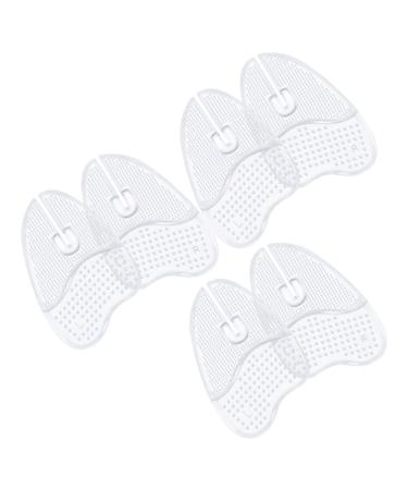 3 Pairs Slippers Sandals Metatarsal Pads Adhesive Foot Cushions Comfortable Half Insoles Ball of Foot Cushion Foot Protection Insoles Anti-Slip Insoles Pinch Filler