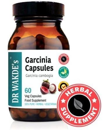 Organic Garcinia Cambogia 60 Veg Capsules - Ayurvedic Plant-Based Supplement for Weight Management - Vegan and All-Natural - Buy Online on GoSupps.com