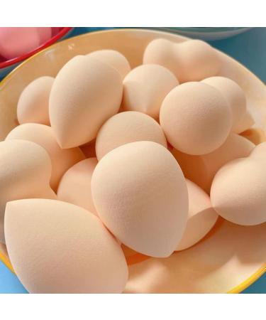 TCPENG Makeup Sponge for Blending Liquid Foundation Cream & Powder - Easy to Clean Super Soft & Non Latex Beauty Blender Concealer Applicator (3 Pack Natural Color) - Buy Online on GoSupps.com