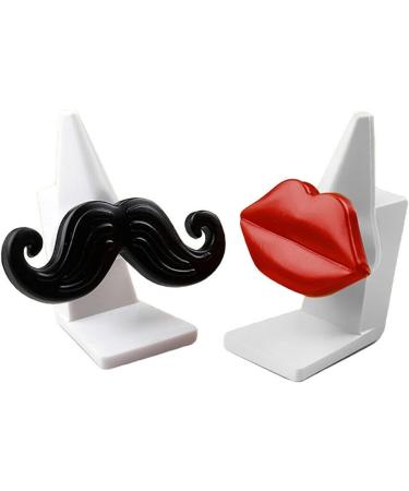 Funny Lip-Shaped Glasses Holder Stand - Unique Sunglasses & Spectacle Decor | Brainsters Gift - Buy Online on GoSupps.com