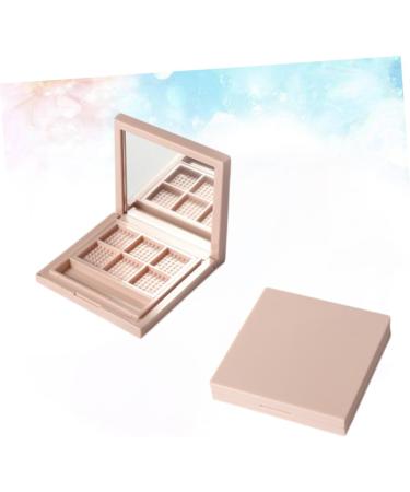 FOMIYES 2pcs Highlighters Empty Eyeshadow Palette Empty Eye Shadow Pallet Cosmetic Compact Travel Lip Balm 1 count (Pack of 1) Pink - Buy Online on GoSupps.com