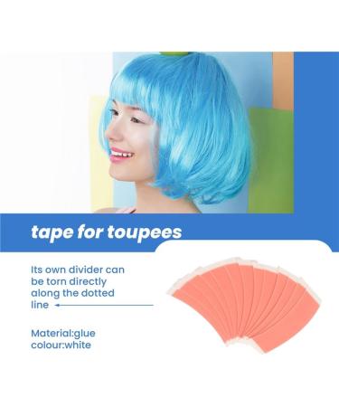 GABEALF 36Pc/Bag Super Strong Duo-Tac Wig Hair Double Tape Adhesive Extension Hair Strips Waterproof for Toupees/Lace Wig Film - Buy Online on GoSupps.com
