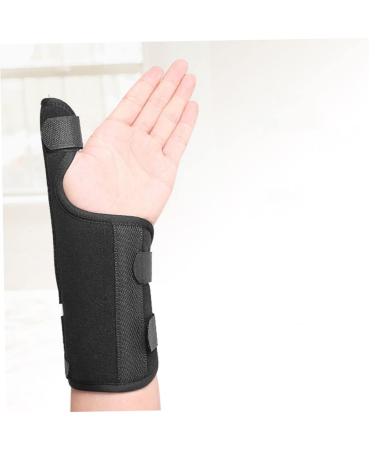 Yardwe Thumb Protector & Stabilizer Sleeve for Carpal Tunnel - Aluminum Shield Support for Hand & Thumb (24x9.5x1cm) - Black - Buy Online on GoSupps.com