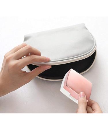 Portable Contact Lens Container Box with Mirror Tweezers & Cleaning Holder - Travel Kit in Pink | Ideal for International Shipping - Buy Online on GoSupps.com