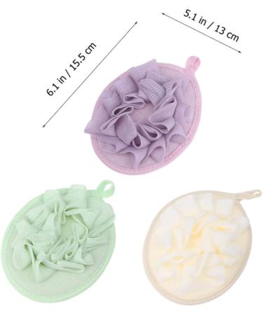 Housoutil 9pcs Loofah Bath Puff Set - Soft Shower Sponges Bath Flowers & Body Scrubbers for Luxurious Cleansing | International Shipping Available - Buy Online on GoSupps.com