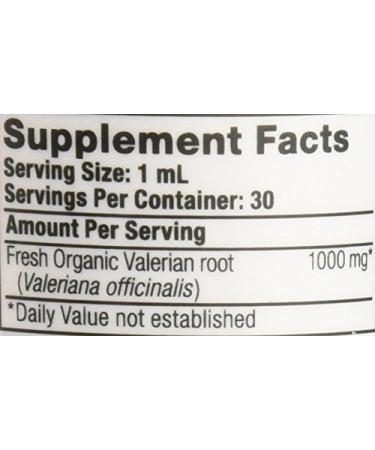 Buy Oregon's Wild Harvest 1:1 Fresh Organic Valerian Extract - 1 oz | Premium Natural Sleep Aid & Stress Relief - Buy Online on GoSupps.com