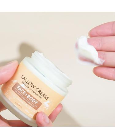 Beef Tallow for Skin 4 Oz Tallow Face Moisturizer Grass Fed Finished Tallow Face Cream for for Dry Skin and Skin Hydration Women Body Lotion Face and Body Moisturizing Cream (Unscented 4Oz) Unscented 4 Ounce (Pack of 1) - Buy Online on GoSupps.com