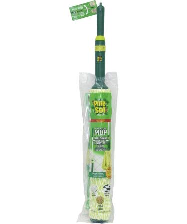 Pine-Sol Microfiber Self-Wringing Twist Mop | Household Cleaning Tool for Tile, Linoleum, Laminate Floors | Extendable Metal Handle - Green - Buy Online on GoSupps.com