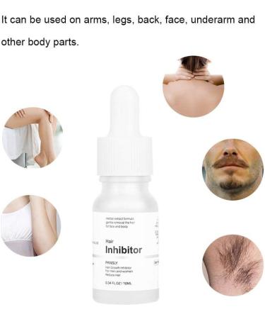 Sonew 10ml Hair Growth Inhibitor Serum | Permanent Anti-Ingrown Solution for Men & Women | Moisturizing Post Shave Gel with Plant Extracts - Buy Online on GoSupps.com