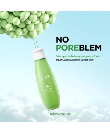 Frudia Green Grape Pore Control Toner - 6.59 oz | Radiant Skin & Pore Minimizer - Buy Online on GoSupps.com
