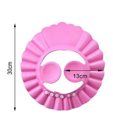Pengxiaomei 3Pcs Baby Shower Caps - Adjustable Bathing Hat for Kids with Ear Protection - Buy Online on GoSupps.com