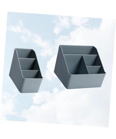 Anneome 2pcs Box Cosmetics Holder Jewelry Container Storage Box Desktop Toiletries Student - Buy Online on GoSupps.com