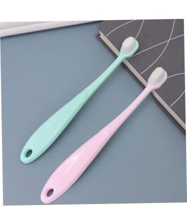 TOVINANNA 2-Piece Baby Toothbrush Set | Ideal Infant Baby Shower Gift | Gentle Tooth Cleaning Brushes - Buy Online on GoSupps.com