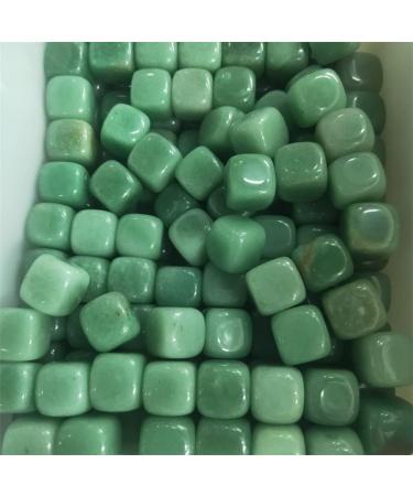 Crystal 5pcs Natural Cube Green Quartz Polished Stone Crystal Stone Crystal Gravel Natural Quartz Crystals Can be Used for JZIGTDEM - Buy Online on GoSupps.com