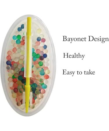 Weymier 200 Pcs Burst Beads Capsule with Mixed Fruit Flavors | Convenient Capsule Dispenser for Fresh Breath | Easy to Carry - Buy Online on GoSupps.com