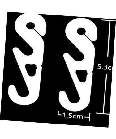 Gatuida 600 STK MA Extension Adjustable Mask Buckle & Tube Cable Hook - Secure Your Face Mask! - Buy Online on GoSupps.com
