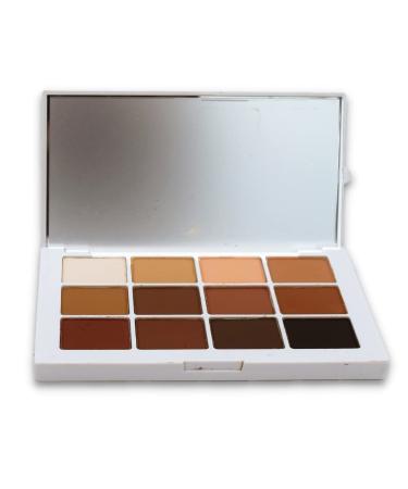 MAKEUP BY MARIO Master Mattes  Eyeshadow Palette 12 x 0.03 oz/ 1 g null 12 x 0.03 oz/ 1 g