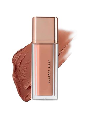 Teegxddy 1 piece matte velvet lip gloss velvety lipstick long lasting without smudging moisturizing nude shades suitable for different occasions