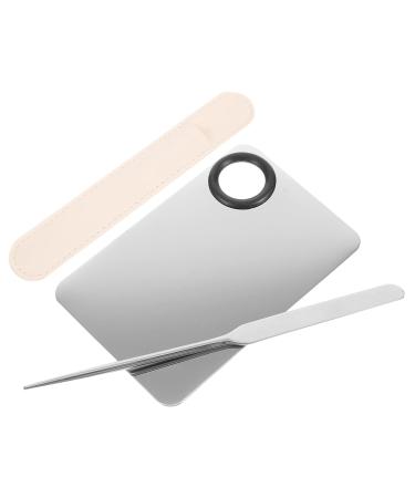 FRCOLOR 3 Sets Liquid Foundation Palette - Stainless Steel Makeup Spatula Tools for Mixing & Application | Korean Beauty - Buy Online on GoSupps.com