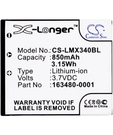 Replacement Battery for Honeywell 8650 8670 Voyager 1602G - 850mAh 3.7V Part Numbers: 163480-0001 50129434-001FRE HHPI363 - International Shipping Available - Buy Online on GoSupps.com