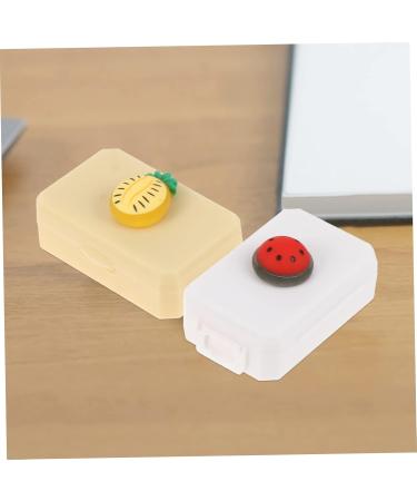 5-Piece Contact Lens Container Set - Travel Carrier Bag & Eye Care Storage Box for Dust-Free Protection - Buy Online on GoSupps.com