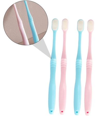 Minkissy 4-Piece Japanese Toothbrush Set for Adults & Kids | Optimal Oral Hygiene & Tooth Care - Buy Online on GoSupps.com