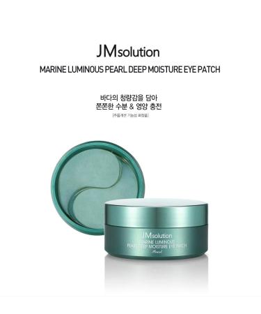 JMSolution Marine Luminous Pearl Deep Moisture Eye Patch - 60 Pieces | Hydrating Eye Care | International Shipping Available - Buy Online on GoSupps.com