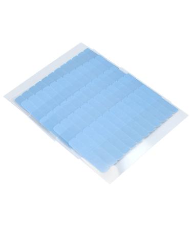 5 Sheets Hair Extension Tape Tabs Double Sided Extension Tapes for Replacement Waterproof Antislip Professional Hair Extensions Styling Tool Blue