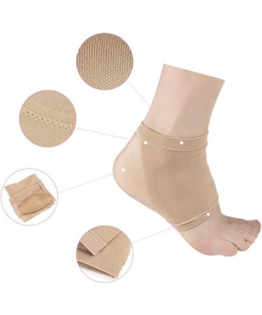 Dry Heel Socks for Women | Half Foot Cushion & Arc Support | Moisture-Infused Footstep Sleeves - Buy Online on GoSupps.com