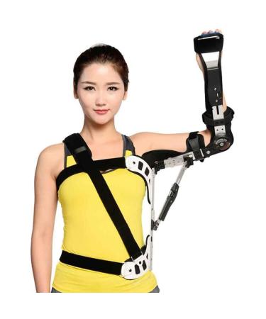 Adjustable Adult Shoulder Joint Fixed Support Left Right Shoulder Abduction Dislocation Fixed Protective Gear Shoulder Abduction Orthosis (Left)