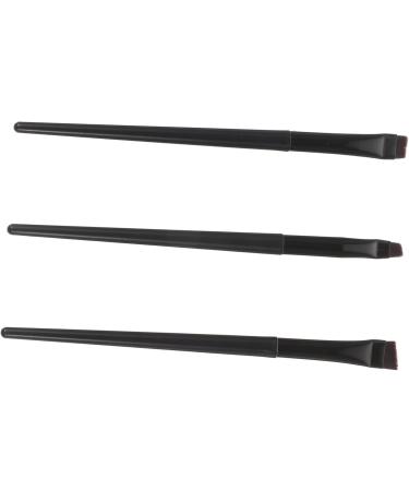 Baluue 12 Pcs Female Black Oblique Eyeliner Brush Ultra Thin Eyeliner Brush - Buy Online on GoSupps.com